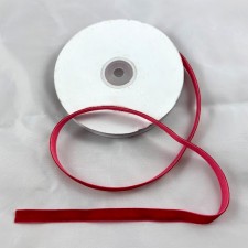 Bild 1 Samtborte Rot 9 mm breit