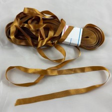 Bild 1 Satinband  spanisch Gold 10 mm breit 