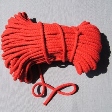 Bild 1 Kordel Baumwolle Rot 7 mm