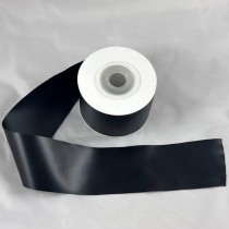 Bild 1 Satinband Schwarz 40 mm breit 