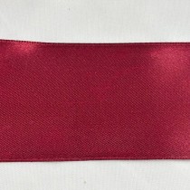 Bild 1 Doppelsatinband Weinrot 50 mm breit