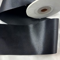 Bild 1 Satinband Schwarz 100 mm breit 