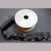 Bild 1 Dekoband Jugendstil glitzernd 40 mm breit