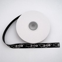 Bild 1 Dekoband Skelett 15 mm