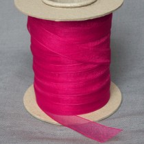 Bild 1 Organzaband Pink 12 mm breit 