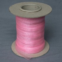 Bild 1 Organzaband Rosa 12 mm breit 