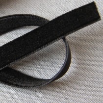 Bild 1 Samtborte Schwarz 13 mm breit