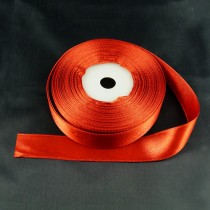 Bild 1 Satinband Weinrot 20 mm breit 