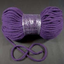 Bild 1 Kordel Baumwolle Lila 5 mm