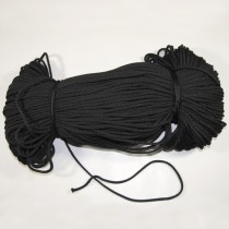 Bild 1 Kordel Polyester Schwarz 3 mm