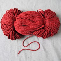 Bild 1 Kordel Polyester Weinrot 3 mm