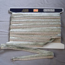 Bild 1 Posamentenborte Silber glitzernd 30 mm breit