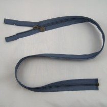 Bild 1 Reißverschluss 85 cm lang Graphitgrau