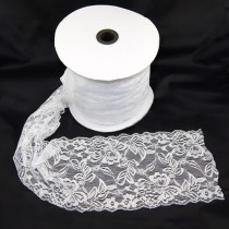 Bild 1 Elastische Spitze Weiss 15 cm breit Nr. 70