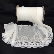 Bild 1 Elastische Spitze Creme 18 cm breit Nr. 84