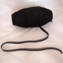 Bild 1 nichtelastische Spitze Schwarz 1,2 cm breit Nr. 50