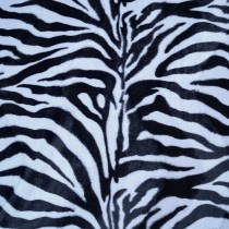 Bild 1 Fellimitat Zebra