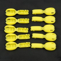 Bild 1 Kordelenden Gelb