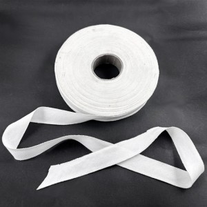 Bild 1 Schrägband Baumwolle Weiss 15 mm breit