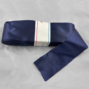 Bild 1 Satinband Dunklelblau 60 mm breit 
