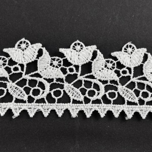 Bild 1 Guipure Weiß 3,5 cm breit Nr. 26
