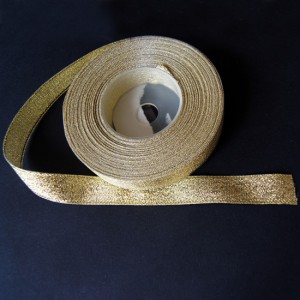 Bild 1 Lurexborte Gold 15 mm breit