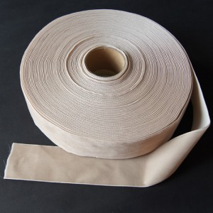 Bild 1 Samtborte Beige 50 mm breit