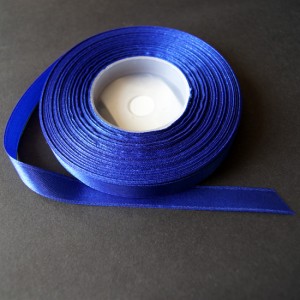 Bild 1 Satinband Dunkelblau 10 mm breit 