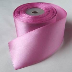 Bild 1 Satinband rosa 50 mm breit 