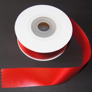 Bild 1 Satinband Rot 30 mm breit 