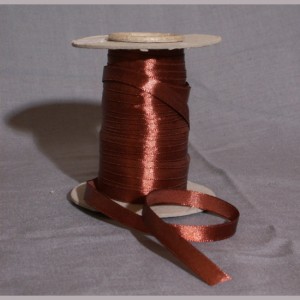 Bild 1 Satinband Braun 10 mm breit 