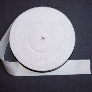 Bild 1 Gummiband Weiß 40 mm breit