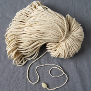 Bild 1 Kordel Polyester Creme 3 mm