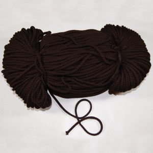 Bild 1 Kordel Polyester Dunkelbraun 3 mm