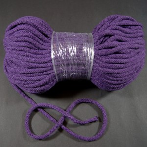 Bild 1 Kordel Baumwolle Lila 5 mm