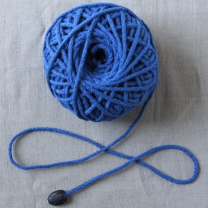 Bild 1 Kordel Baumwolle Mittelblau 3 mm