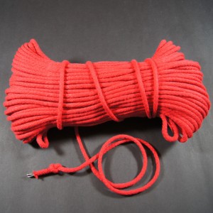 Bild 1 Kordel Baumwolle Rot 6 mm