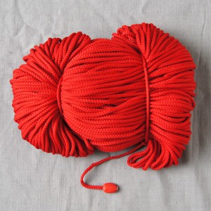 Bild 1 Kordel Polyester Rot 3 mm