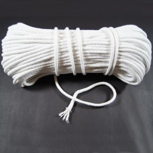 Bild 1 Kordel Baumwolle Weiß 6 mm