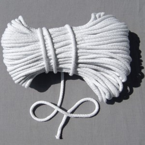 Bild 1 Kordel Baumwolle Weiß 7 mm