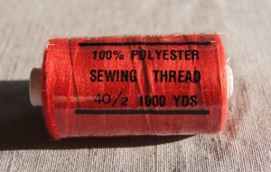 Nähgarn Rot 1000 Yard 