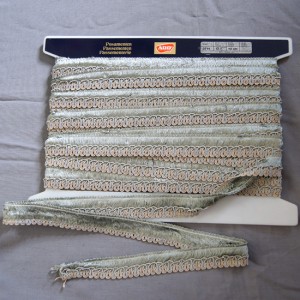 Bild 1 Posamentenborte Silber glitzernd 30 mm breit