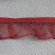 Bild 3 Rüschenband Weinrot elastisch dehnbar 18 mm breit