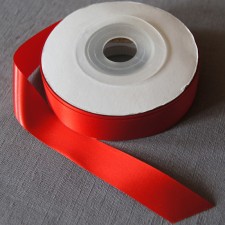 Bild 1 Satinband Rot 20 mm breit 