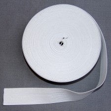 Bild 1 Gummiband Weiß 35 mm breit