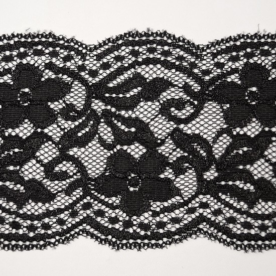 KGM Accessories Luxus Stirnband Aus Kunstfell – 10 Cm Breit, Schwarz, Elastisch, Größe 56–59 Cm