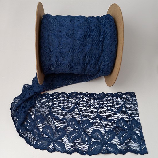 Elastische Spitzenborte 10cm X 3m - Stretch Spitze Für Nähen & DIY